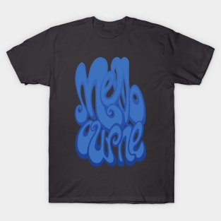 Melbourne lettering - Baby Blue T-Shirt